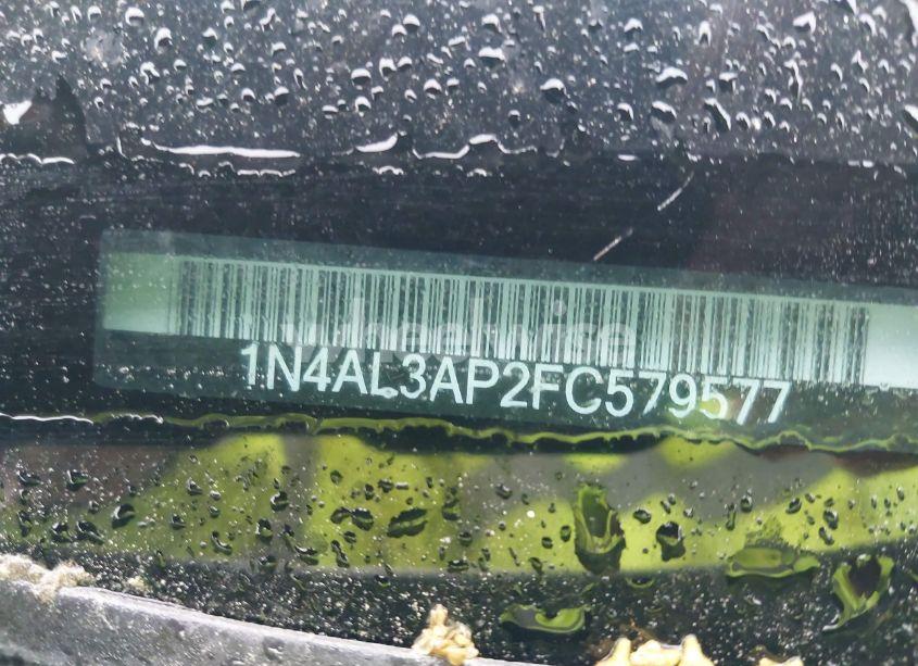 Photo 9 of 2015 Nissan Altima 2.5 S (VIN 1N4AL3AP2FC579577)