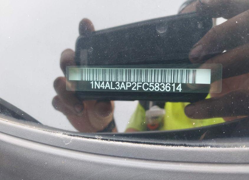 Photo 9 of 2015 Nissan Altima 2.5 S (VIN 1N4AL3AP2FC583614)