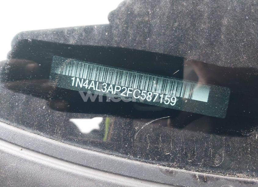 Photo 12 of 2015 Nissan Altima 2.5 S (VIN 1N4AL3AP2FC587159)