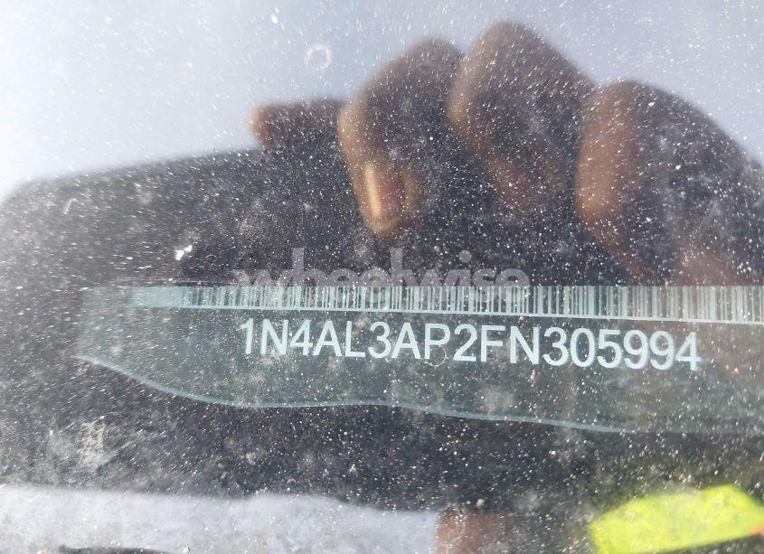 Photo 9 of 2015 Nissan Altima 2.5 S (VIN 1N4AL3AP2FN305994)