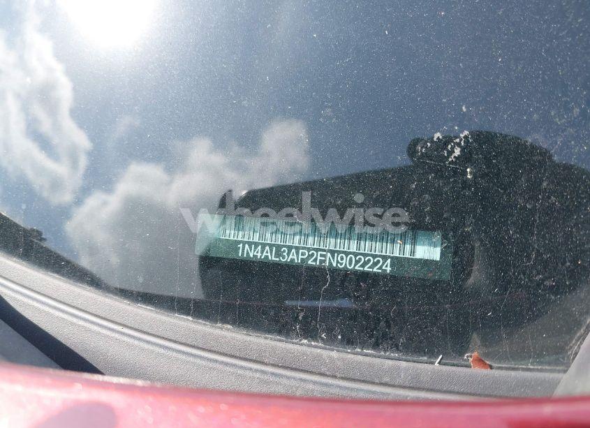 Photo 9 of 2015 Nissan Altima 2.5 S (VIN 1N4AL3AP2FN902224)