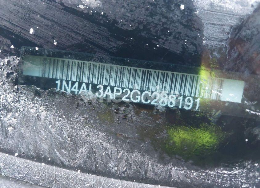 Photo 11 of 2016 Nissan Altima 2.5 SR (VIN 1N4AL3AP2GC288191)