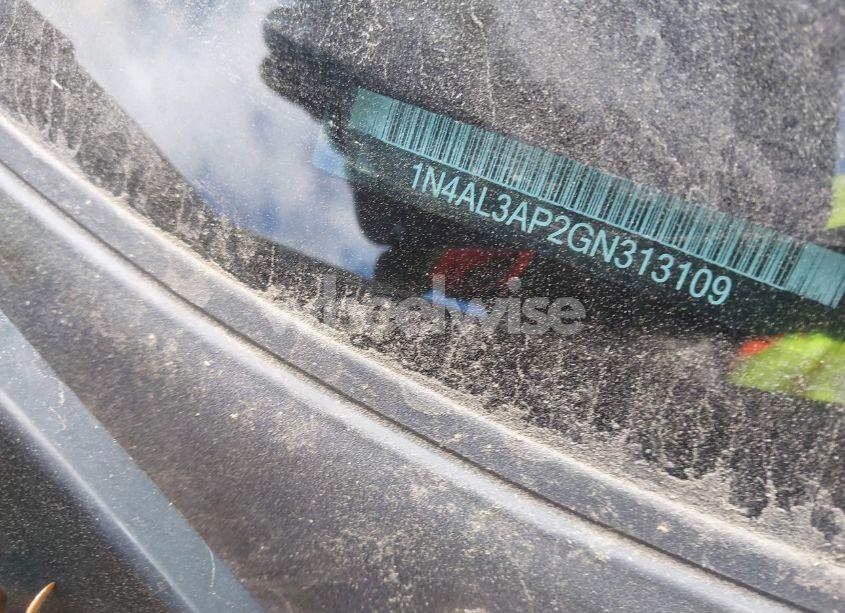 Photo 9 of 2016 Nissan Altima 2.5/2.5 S/2.5 SL/2.5 SR/2.5 SV (VIN 1N4AL3AP2GN313109)