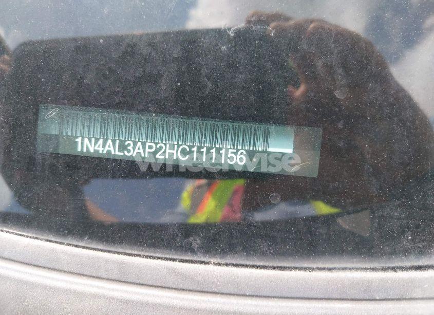 Photo 12 of 2017 Nissan Altima 2.5 SV (VIN 1N4AL3AP2HC111156)