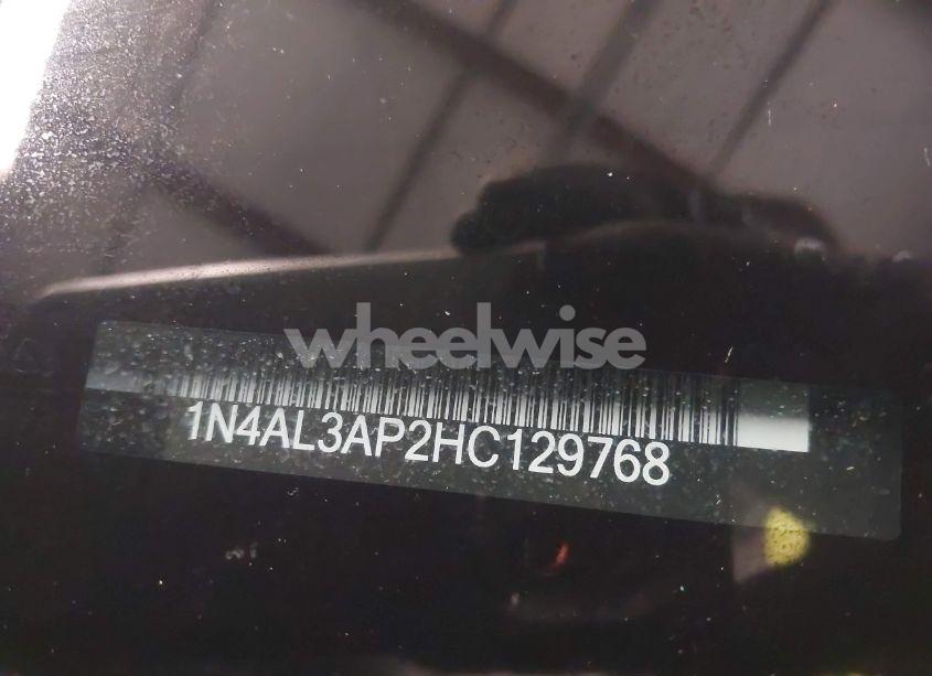 Photo 17 of 2017 Nissan Altima 2.5 S (VIN 1N4AL3AP2HC129768)