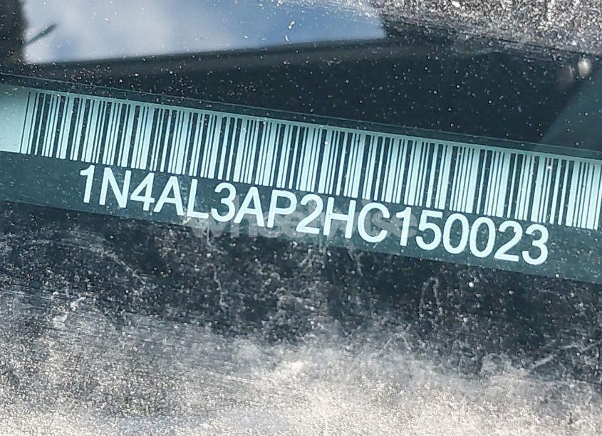 Photo 9 of 2017 Nissan Altima 2.5 S (VIN 1N4AL3AP2HC150023)