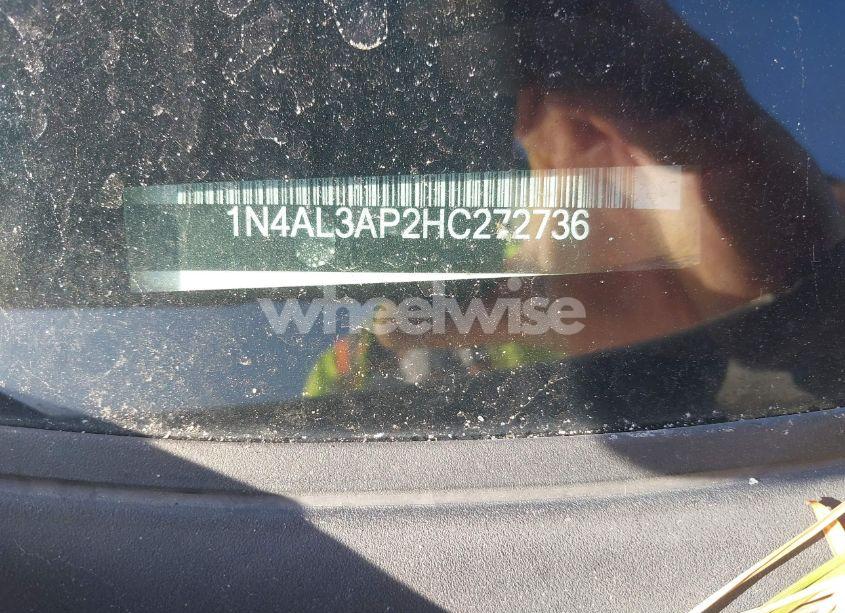 Photo 17 of 2017 Nissan Altima 2.5 SL (VIN 1N4AL3AP2HC272736)