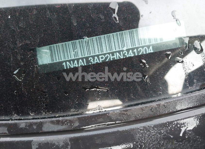 Photo 9 of 2017 Nissan Altima 2.5 S (VIN 1N4AL3AP2HN341204)