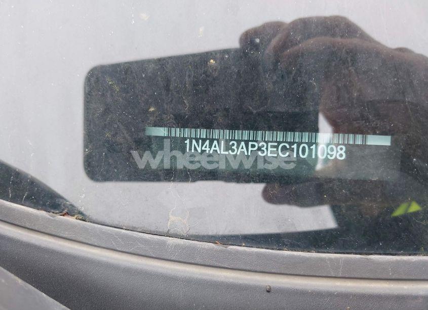 Photo 11 of 2014 Nissan Altima 2.5 S (VIN 1N4AL3AP3EC101098)