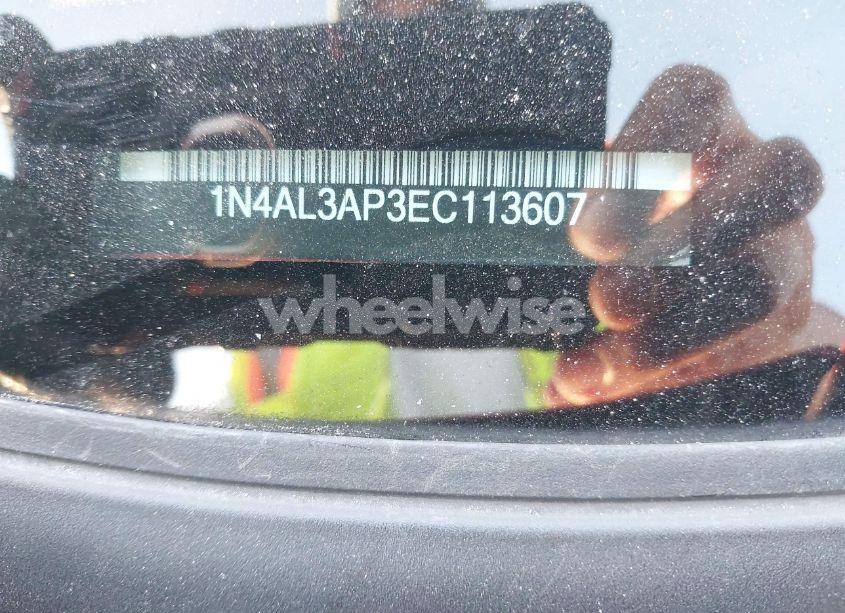 Photo 9 of 2014 Nissan Altima 2.5 S (VIN 1N4AL3AP3EC113607)