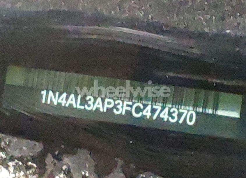 Photo 9 of 2015 Nissan Altima 2.5 S (VIN 1N4AL3AP3FC474370)