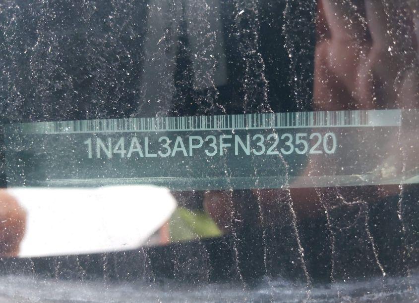 Photo 9 of 2015 Nissan Altima 2.5/2.5 S/2.5 SL/2.5 SV (VIN 1N4AL3AP3FN323520)