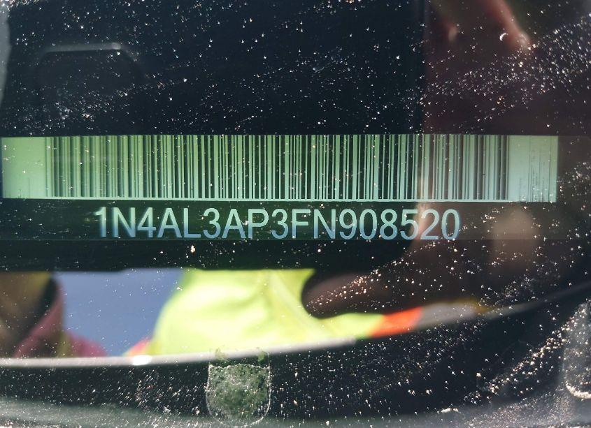 Photo 9 of 2015 Nissan Altima 2.5 S (VIN 1N4AL3AP3FN908520)