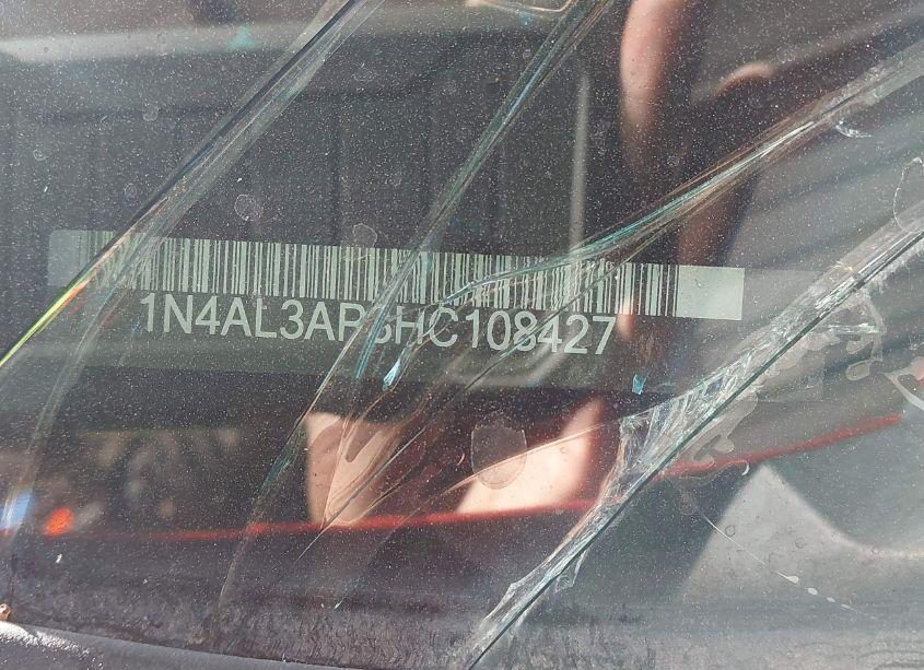 Photo 9 of 2017 Nissan Altima 2.5 SV (VIN 1N4AL3AP3HC108427)