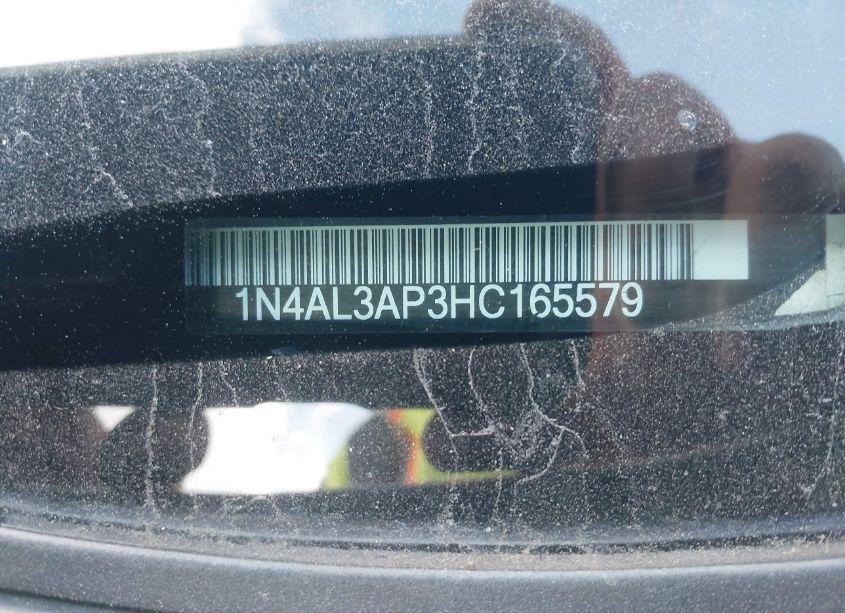 Photo 9 of 2017 Nissan Altima 2.5 SL (VIN 1N4AL3AP3HC165579)