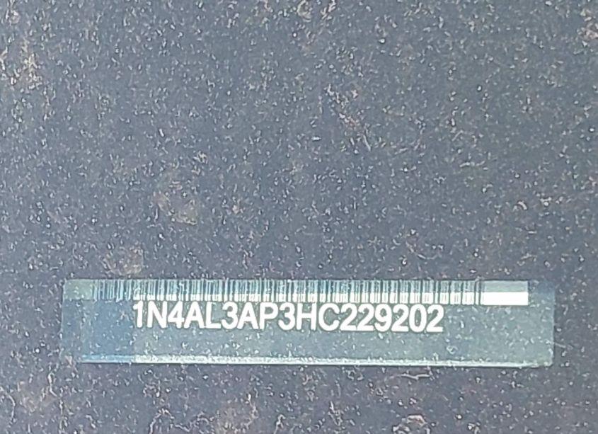 Photo 9 of 2017 Nissan Altima 2.5 SL (VIN 1N4AL3AP3HC229202)