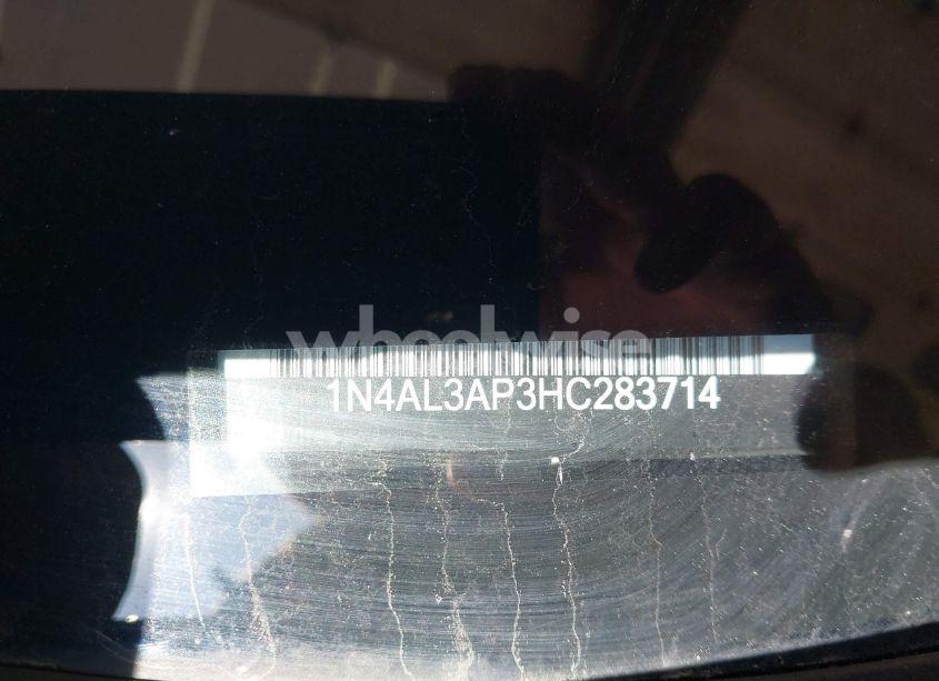 Photo 9 of 2017 Nissan Altima 2.5 SV (VIN 1N4AL3AP3HC283714)