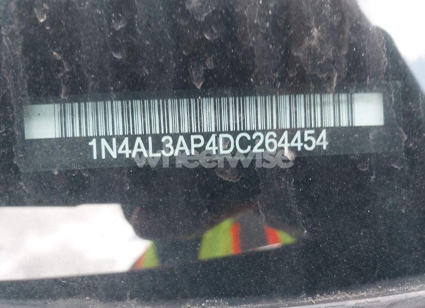 Photo 9 of 2013 Nissan Altima 2.5 SV (VIN 1N4AL3AP4DC264454)