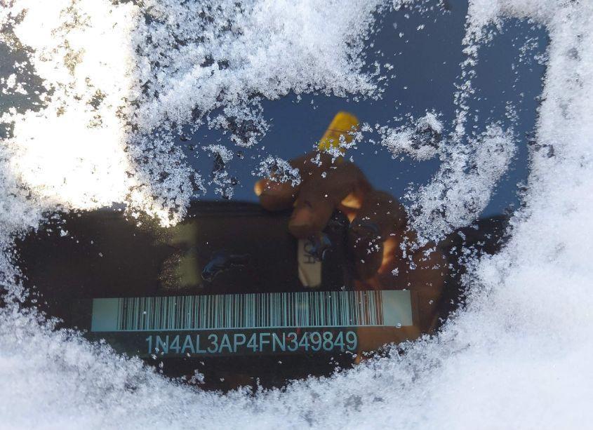 Photo 9 of 2015 Nissan Altima 2.5 S (VIN 1N4AL3AP4FN349849)