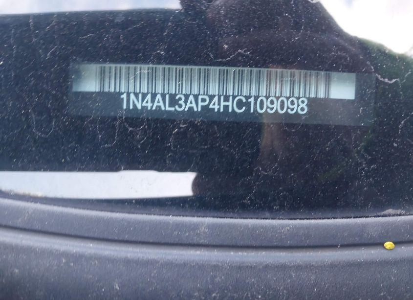 Photo 16 of 2017 Nissan Altima 2.5 SV (VIN 1N4AL3AP4HC109098)