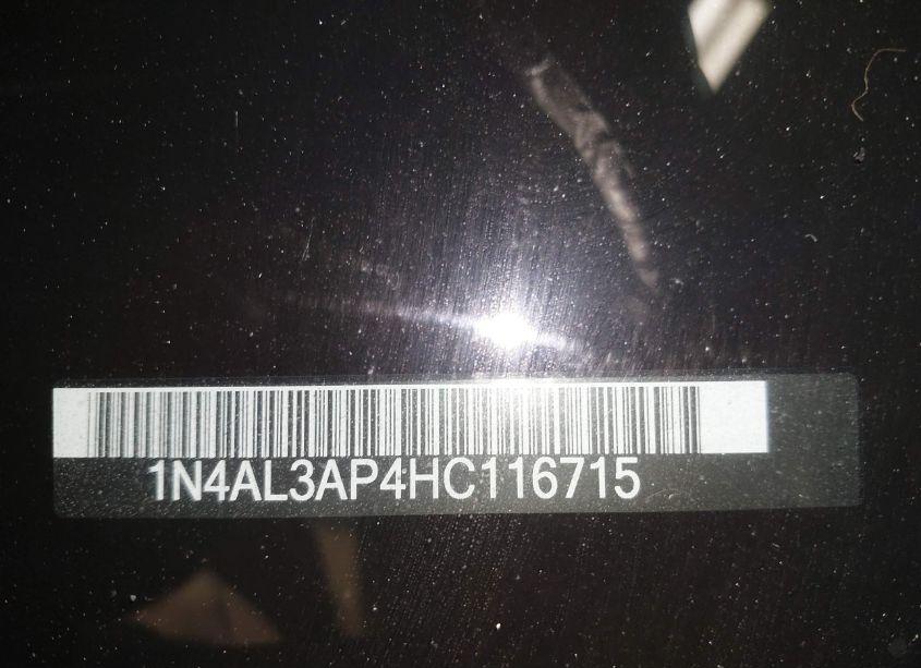 Photo 19 of 2017 Nissan Altima 2.5 S (VIN 1N4AL3AP4HC116715)