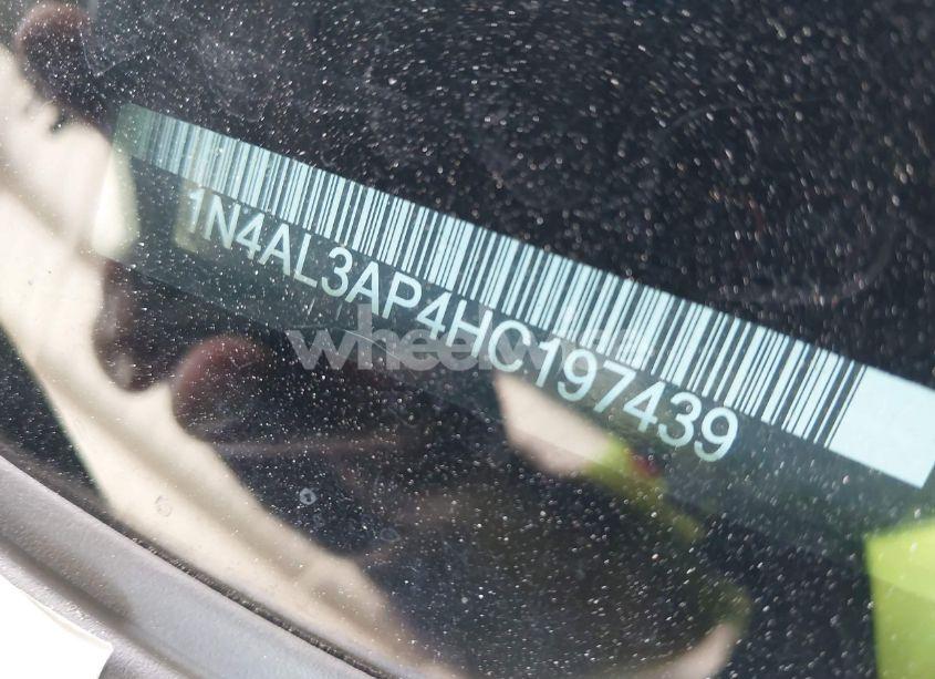 Photo 9 of 2017 Nissan Altima 2.5 SV (VIN 1N4AL3AP4HC197439)