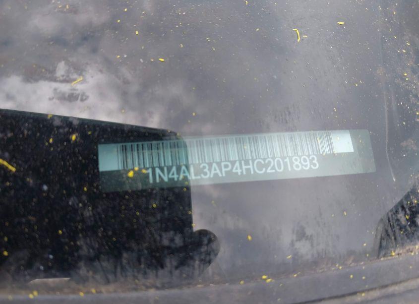 Photo 16 of 2017 Nissan Altima 2.5 SV (VIN 1N4AL3AP4HC201893)