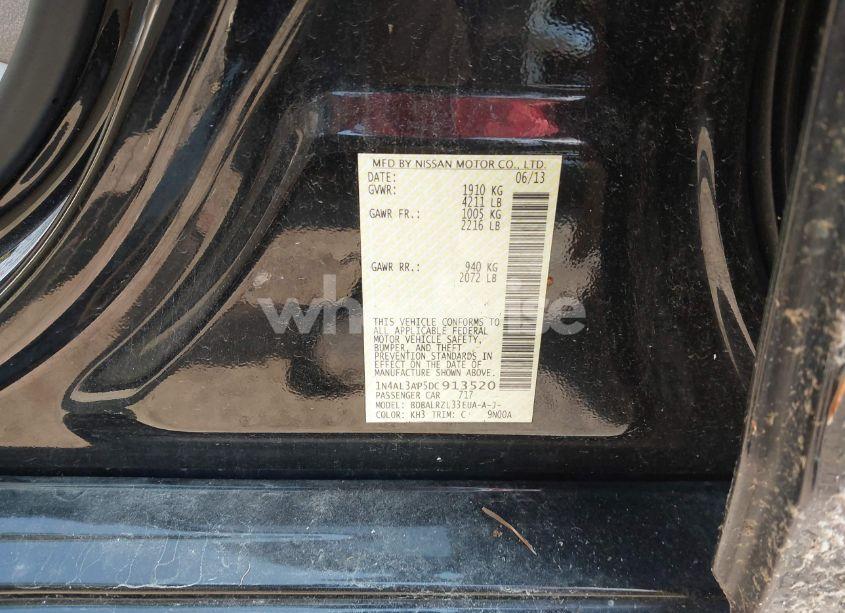 Photo 9 of 2013 Nissan Altima 2.5 S (VIN 1N4AL3AP5DC913520)