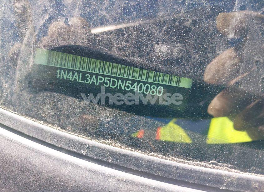 Photo 11 of 2013 Nissan Altima 2.5 SL (VIN 1N4AL3AP5DN540080)