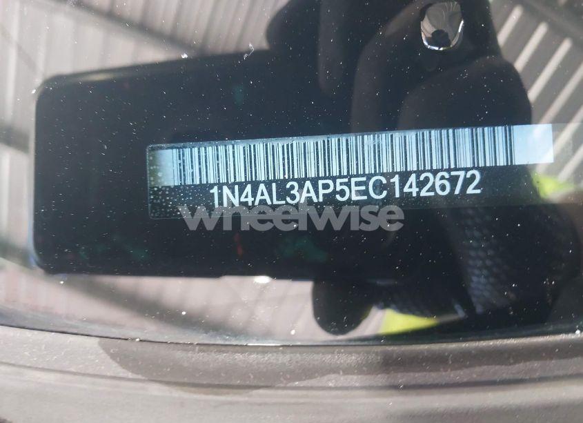 Photo 9 of 2014 Nissan Altima 2.5 S (VIN 1N4AL3AP5EC142672)