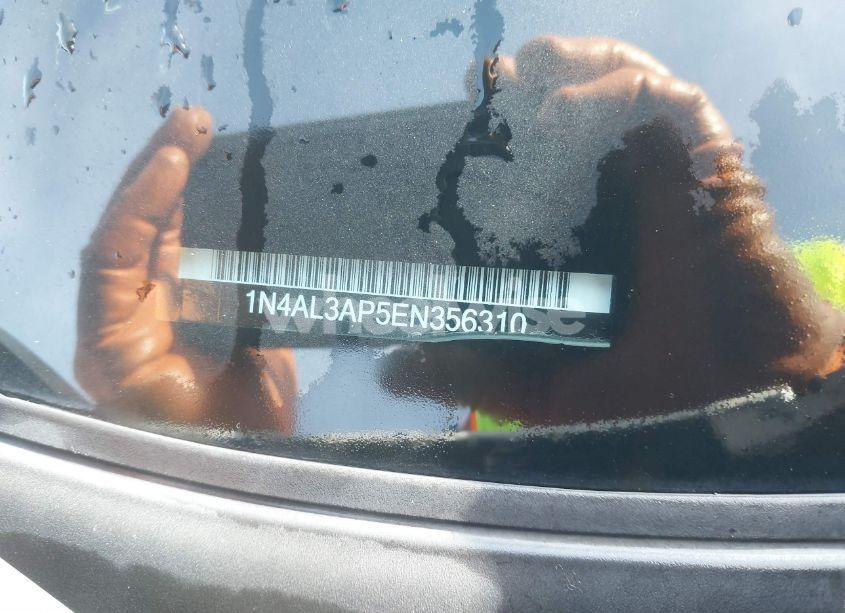 Photo 9 of 2014 Nissan Altima 2.5/2.5 S/2.5 SL/2.5 SV (VIN 1N4AL3AP5EN356310)