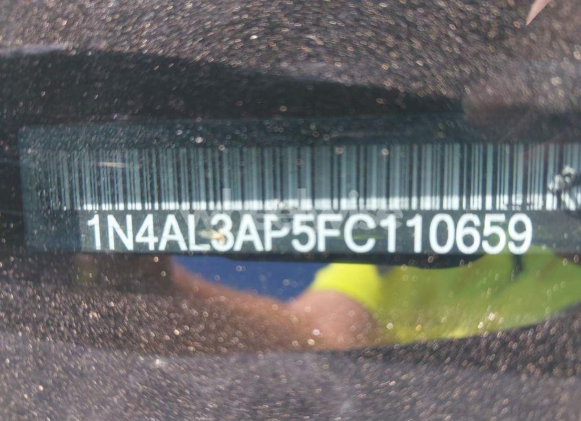Photo 12 of 2015 Nissan Altima 2.5 S (VIN 1N4AL3AP5FC110659)