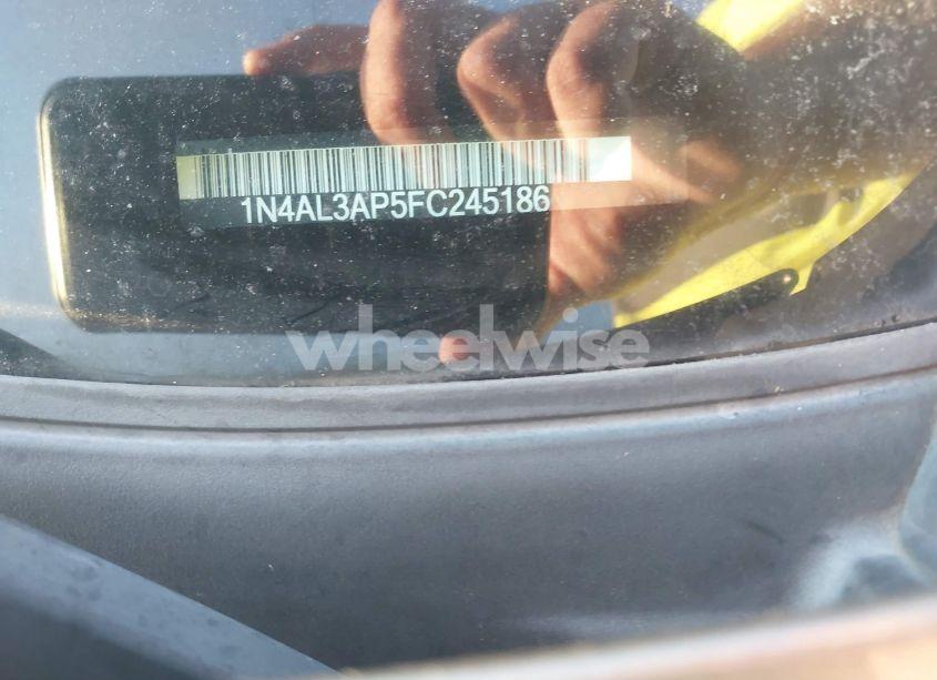 Photo 9 of 2015 Nissan Altima 2.5 S (VIN 1N4AL3AP5FC245186)