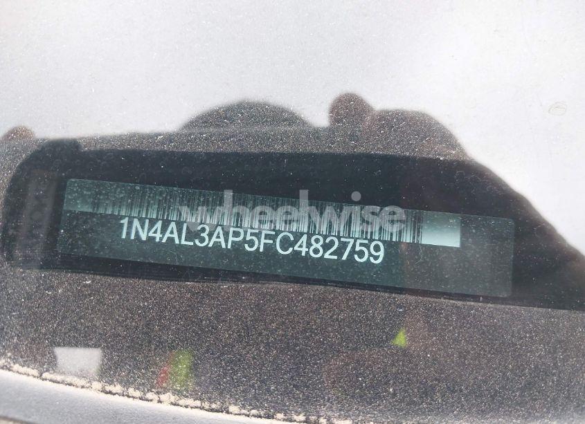 Photo 9 of 2015 Nissan Altima 2.5 S (VIN 1N4AL3AP5FC482759)