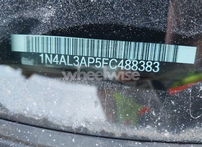 Photo 9 of 2015 Nissan Altima 2.5 S (VIN 1N4AL3AP5FC488383)