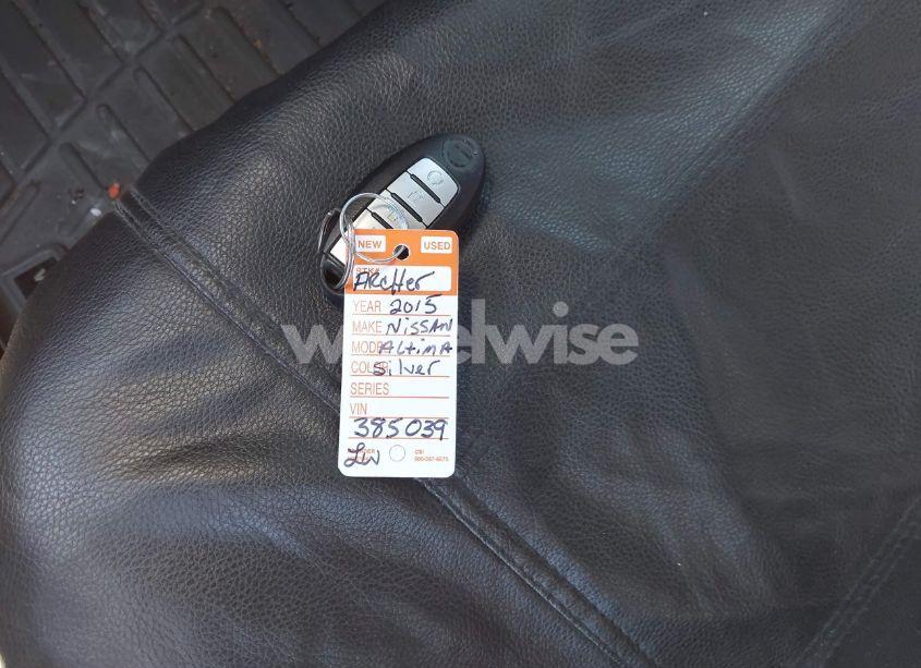 Photo 11 of 2015 Nissan Altima 2.5 SL (VIN 1N4AL3AP5FN898282)