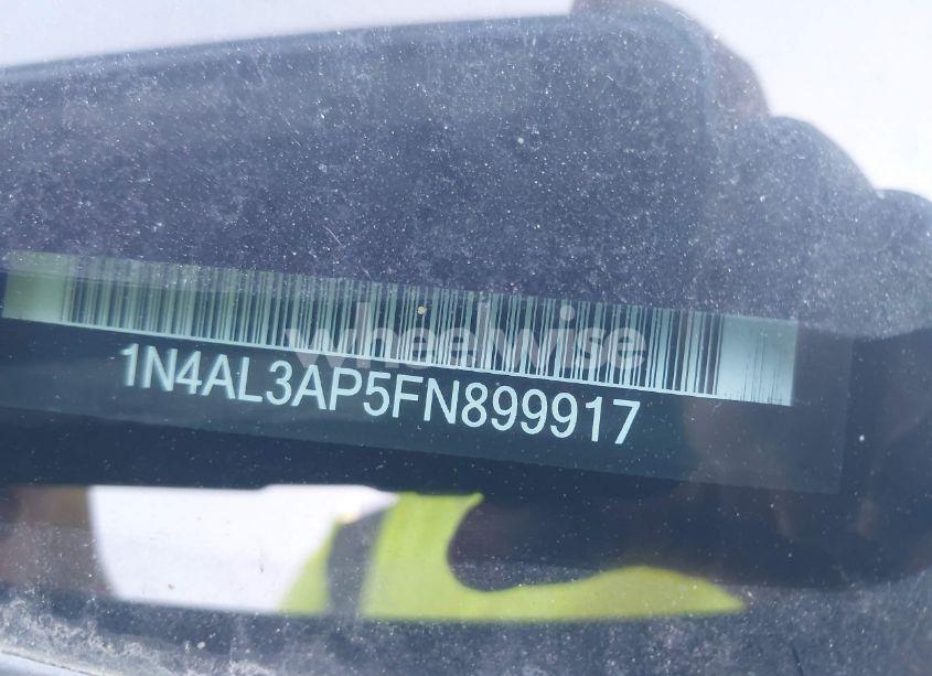 Photo 9 of 2015 Nissan Altima 2.5 S (VIN 1N4AL3AP5FN899917)