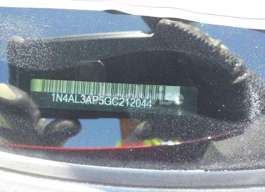 Photo 9 of 2016 Nissan Altima 2.5 SL (VIN 1N4AL3AP5GC212044)