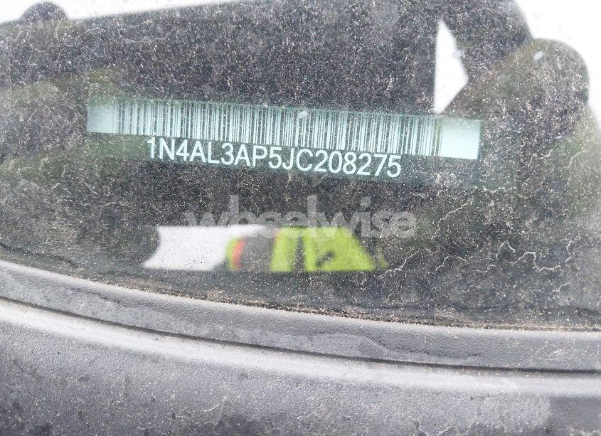 Photo 9 of 2018 Nissan Altima 2.5 SV (VIN 1N4AL3AP5JC208275)