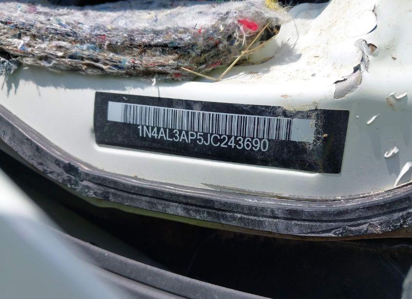 Photo 9 of 2018 Nissan Altima 2.5 S (VIN 1N4AL3AP5JC243690)