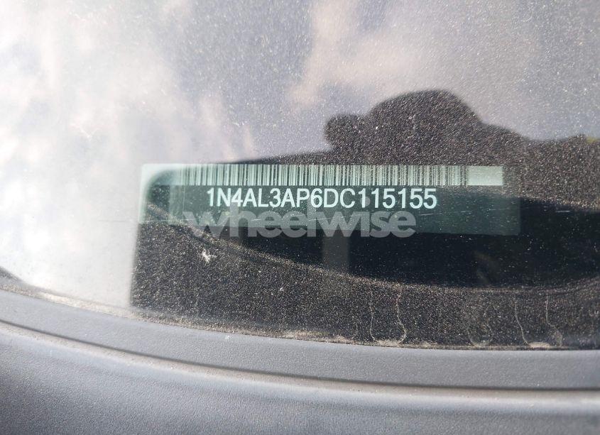 Photo 9 of 2013 Nissan Altima 2.5 S (VIN 1N4AL3AP6DC115155)