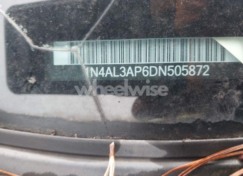 Photo 9 of 2013 Nissan Altima 2.5 SL (VIN 1N4AL3AP6DN505872)