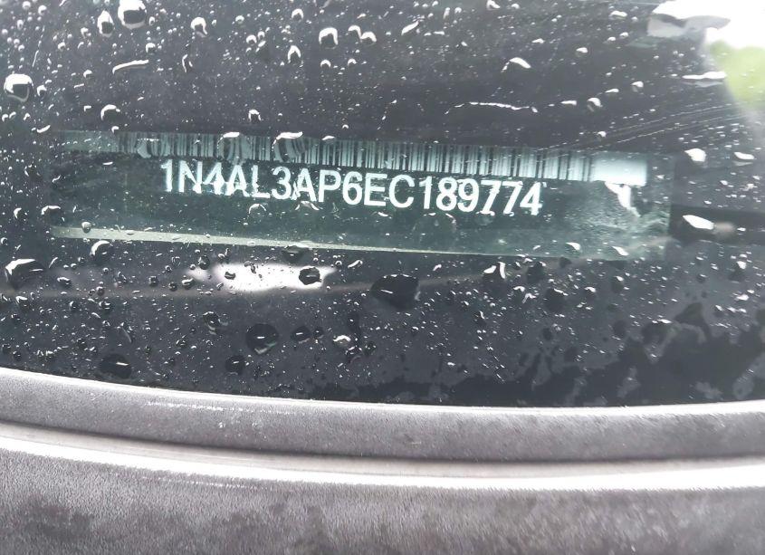 Photo 9 of 2014 Nissan Altima 2.5 SV (VIN 1N4AL3AP6EC189774)