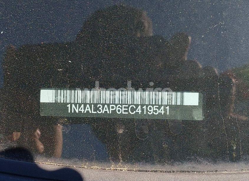 Photo 9 of 2014 Nissan Altima 2.5 SV (VIN 1N4AL3AP6EC419541)