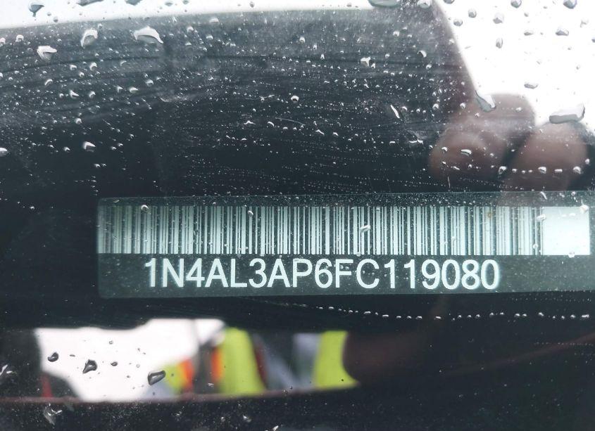 Photo 9 of 2015 Nissan Altima 2.5 S (VIN 1N4AL3AP6FC119080)