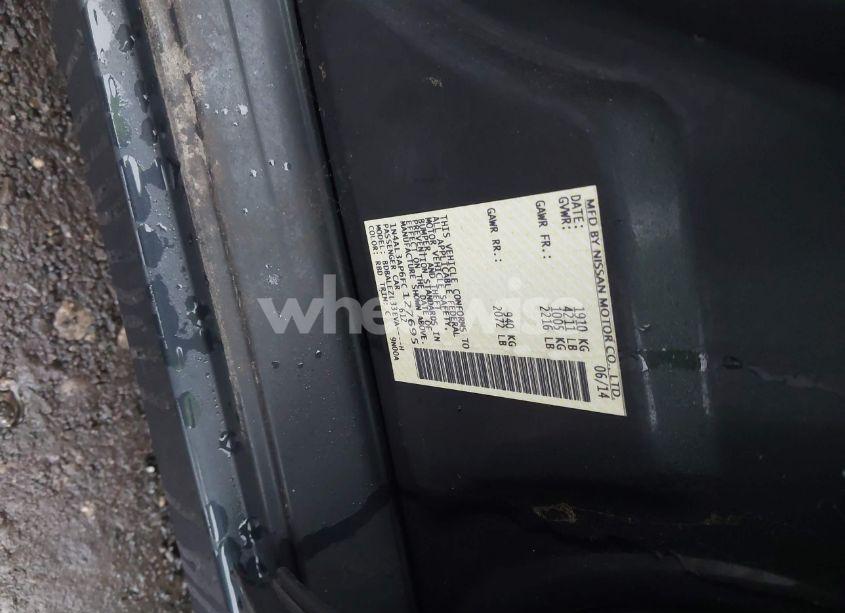 Photo 9 of 2015 Nissan Altima 2.5 S (VIN 1N4AL3AP6FC127695)