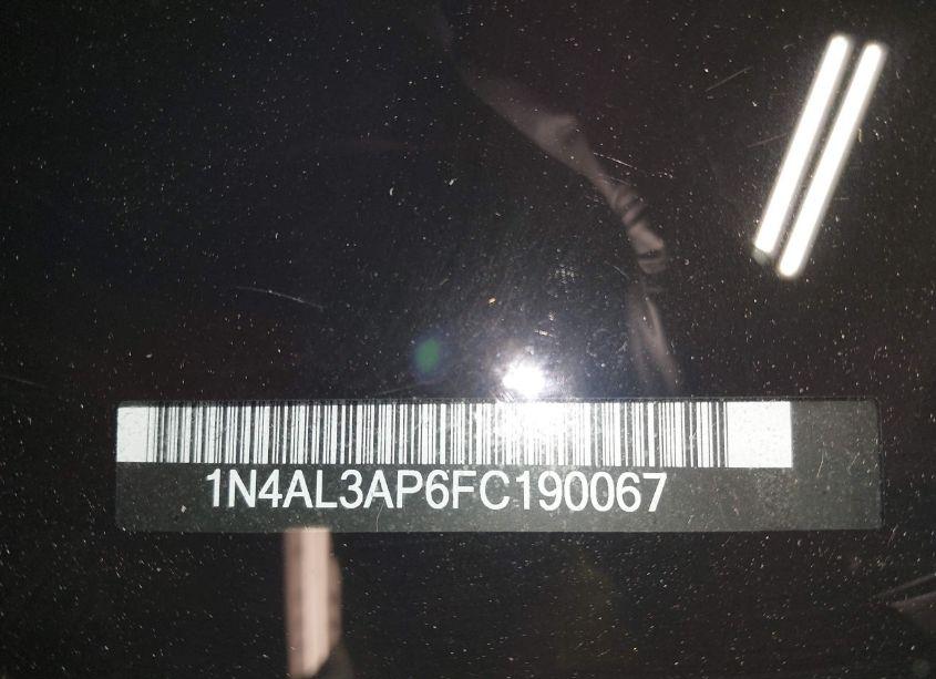 Photo 17 of 2015 Nissan Altima 2.5 S (VIN 1N4AL3AP6FC190067)