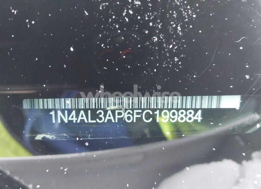 Photo 9 of 2015 Nissan Altima 2.5 S (VIN 1N4AL3AP6FC199884)