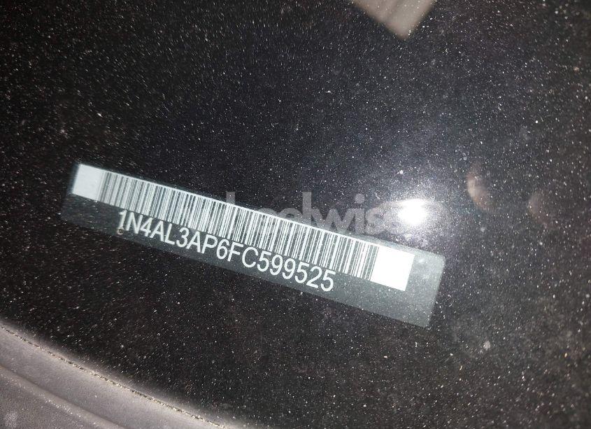 Photo 9 of 2015 Nissan Altima 2.5 S (VIN 1N4AL3AP6FC599525)