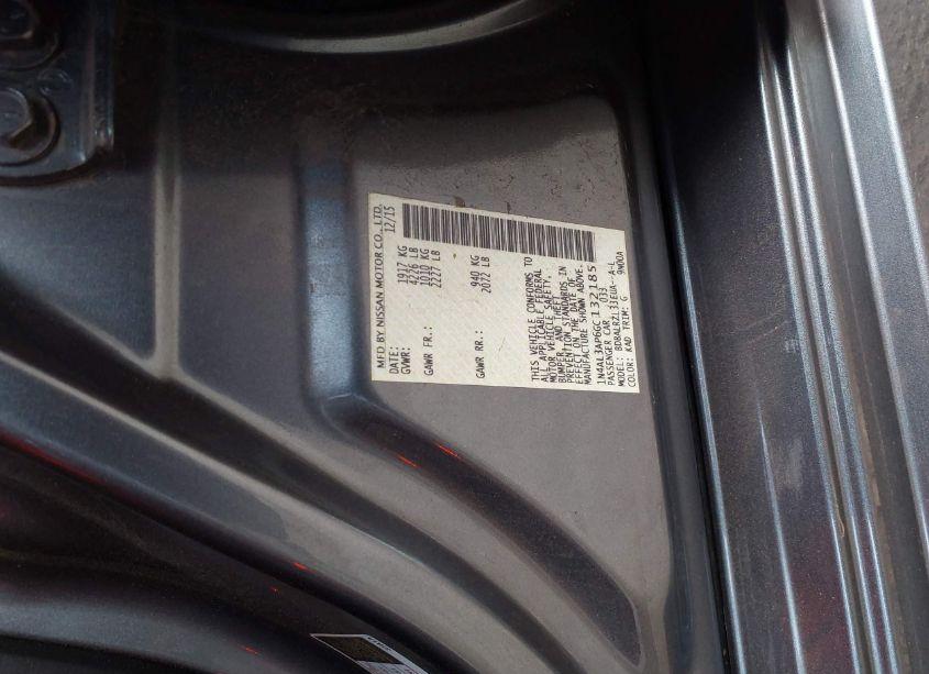 Photo 9 of 2016 Nissan Altima 2.5 SL (VIN 1N4AL3AP6GC132185)